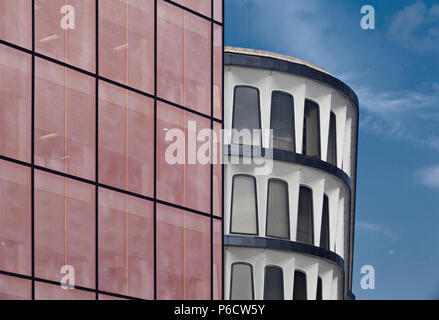 20 und 30 Cannon Street, London, UK. Architekt: Whinney, Sohn & Austen Hall Stockfoto