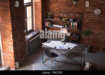 Innere des modernen Büros Stockfoto