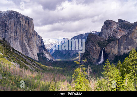 Tunnel der Yosemite Nationalpark in Kalifornien San Francisco USA Stockfoto