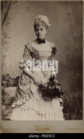 English: Maria 'Mary' von vetsera Englisch: Baronesse Mary Vetsera (1871-1889). Von 1889 62 Maria Vetsera 117096 (voller Druck) Stockfoto