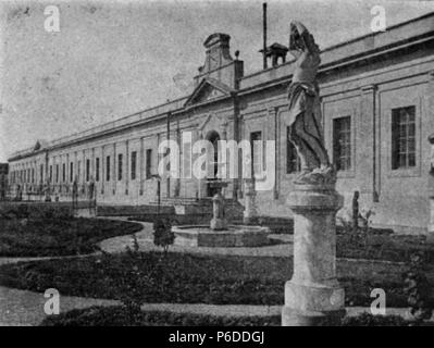 Español: Edificio de La Escuela de Medicina Facultativa en 1895. 1 September 1895 42 EscueladeMedicina 1895 Stockfoto