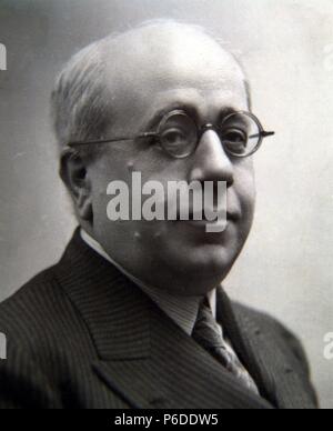 MANUEL AZAÑA, politisch ESPAÑOL. Alcala de Henares 1880 - 1940. Presidente del Regierung de España (1931-1933, 1936) y Presidente de la Segunda República Española (1936-1939). REPRODUCCION FOTO. Stockfoto