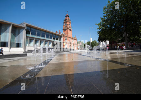 Victoria Freizeitanlage bei Sneinton Marktplatz, Nottingham Nottinghamshire England Großbritannien Stockfoto