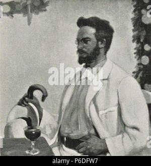 49 Fritz Erler - Selbstbildnis, C. 1904 Stockfoto