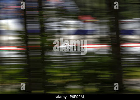 Spielberg, Österreich. 29 Juni, 2018. Motorsport: FIA Formel Eins-Weltmeisterschaft 2018, Grand Prix von Österreich, #9 Marcus Ericsson (SWE, Alfa Romeo Sauber F1 Team), 29.06.2018. | Verwendung der weltweiten Kredit: dpa/Alamy leben Nachrichten Stockfoto