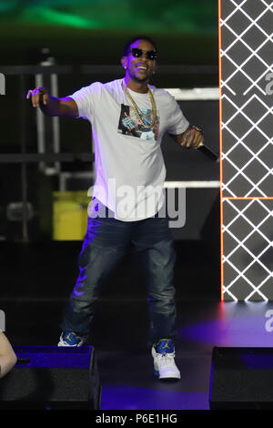 Miami Gardens, FL, USA. 30. Juni, 2018. Ludacris am Topgolf während Dj Irie Wochenende 2018 Am 30. Juni 2018 in Miami, Florida Personen: Ludacris Credit: Hoo Me.Com/Media Punch/Alamy leben Nachrichten Stockfoto