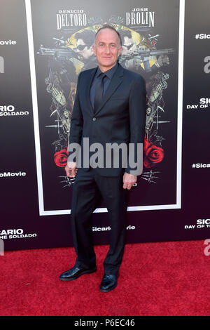 Stefano Sollima Teilnahme an Der icario: Tag der Soldado 'Premiere bei Westwood Regency Dorf Theater am 26. Juni 2018 in Los Angeles, Kalifornien. Stockfoto