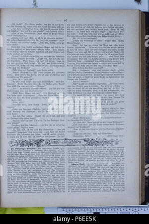 . Gartenlaube sterben. Ausdruck Fehler: nicht erkanntes Wort 'die'. English: keine Bildunterschrift Englisch: keine Bildunterschrift. N/A25 Gartenlaube (1896) 0467 sterben Stockfoto