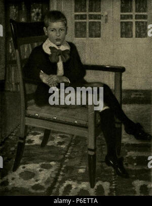 Fritz Erler - Knabenbildnis 1913. 1913 49 Fritz Erler - Knabenbildnis 1913 Stockfoto