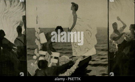 Fritz Erler - Sonnwendfeier, Triptychon 1903. 1903 49 Fritz Erler - Sonnwendfeier, 1903 Stockfoto