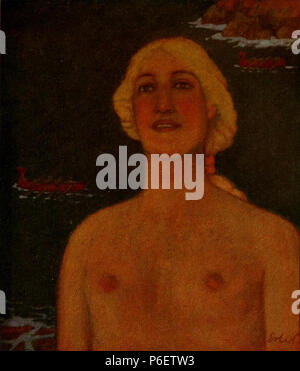 Fritz Erler - Nordland, 1919. 1919 49 Fritz Erler - Nordland, 1919 Stockfoto