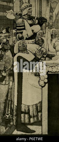 Fritz Erler - Ausschnitt aus den Wandbildern im Festsaal des Neuen Rathauses in Hannover, 1913. 1913 49 Fritz Erler - Ausschnitt aus den Wandbildern im Festsaal des Neuen Rathauses in Hannover, 1913 (5) Stockfoto