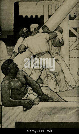 Fritz Erler - Ausschnitt aus den Wandbildern im Festsaal des Neuen Rathauses in Hannover, 1913. 1913 49 Fritz Erler - Ausschnitt aus den Wandbildern im Festsaal des Neuen Rathauses in Hannover, 1913 (9) Stockfoto