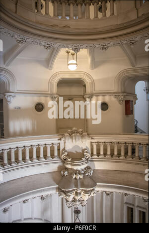 Innenraum der Palacio Barolo Barolo (Palast) - Buenos Aires, Argentinien Stockfoto