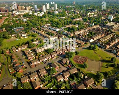 Luftbild Birmingham UK 2018 Stockfoto