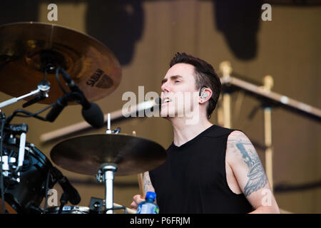 Glen Macht der Script Live Stockfoto