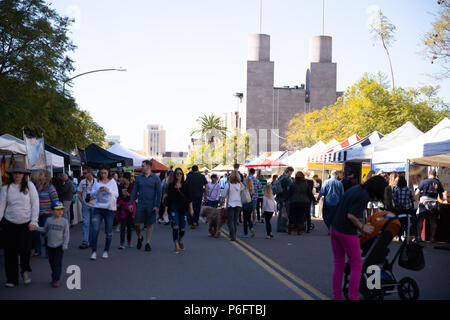 Farmers Market Masse, Little Italy, San Diego Stockfoto