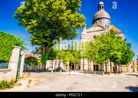 Stiftskirche Saint-Quiriace in Provins, Frankreich Stockfoto