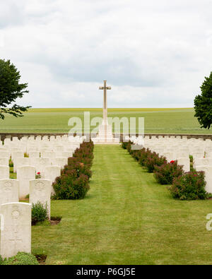 Prospect Hill CWGC Friedhof, Frankreich Stockfoto