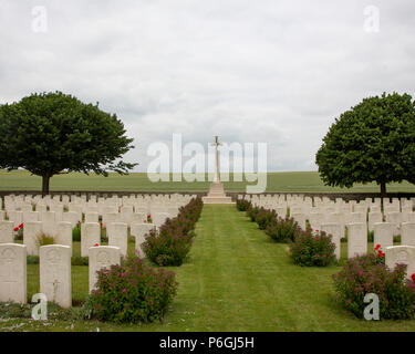 Prospect Hill CWGC Friedhof, Frankreich Stockfoto