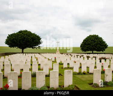 Prospect Hill CWGC Friedhof, Frankreich Stockfoto