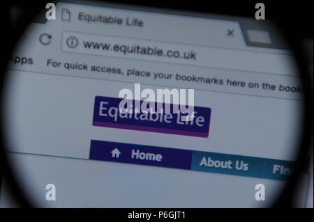 Equitable Life Stockfoto