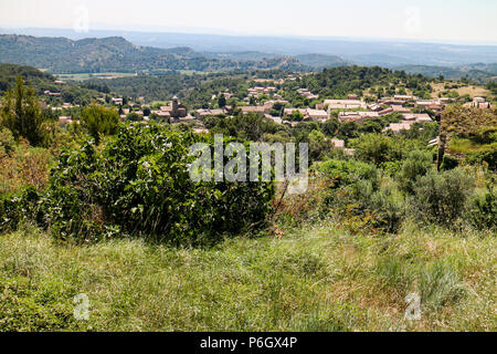 Vernègues in der Provence Stockfoto