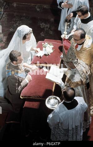 JUAN CARLOS I. REY DE ESPAÑA. ROMA 1968 -. BODA EN ATENAS CON SOFIA DE GRECIA. Stockfoto