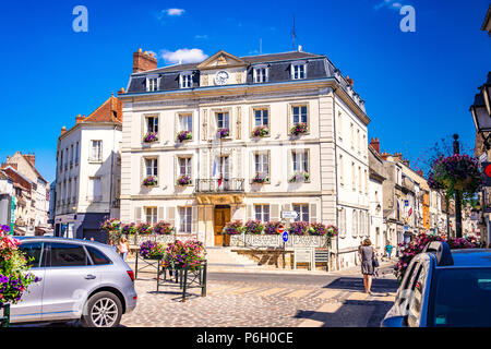Rathaus in Provins, Frankreich Stockfoto