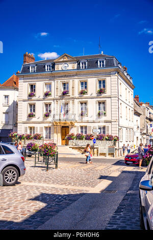 Rathaus in Provins, Frankreich Stockfoto
