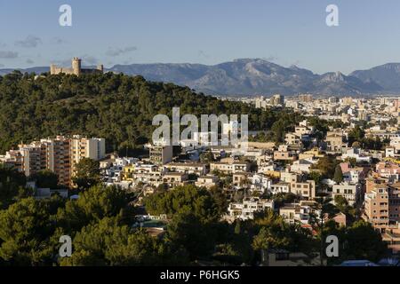 Barrio de El Terreno, Distrito de Poniente, Palma de Mallorca, Balearen, Spanien, Europa. Stockfoto