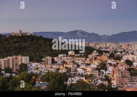 Barrio de El Terreno, Distrito de Poniente, Palma de Mallorca, Balearen, Spanien, Europa. Stockfoto