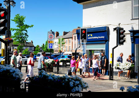 Marktplatz Ripon North Yorkshire England Großbritannien Stockfoto