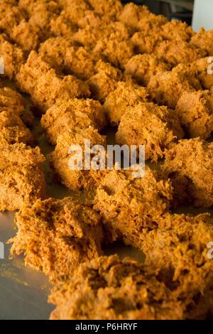 Especiado y sobrasada, mezcla de la Matanza Seleccion del Cerdo, Llucmajor, Mallorca, Balearen, Spanien. Stockfoto