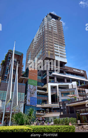 Central Festival Shopping Mall und das Hilton Hotel, Pattaya, Thailand, Südostasien Stockfoto