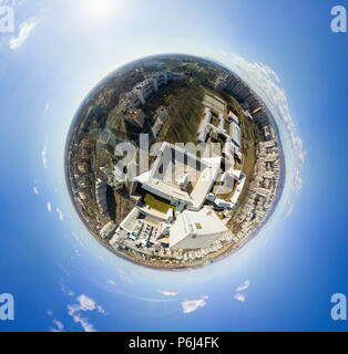 Winzigen Planeten von Zagreb Stockfoto