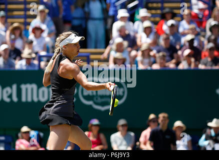 Devonshire Park, Eastbourne, Großbritannien. 30. Juni, 2018. Natur Tal International Tennis, meine Damen Singles endgültig; Credit: Aktion plus Sport/Alamy leben Nachrichten Stockfoto