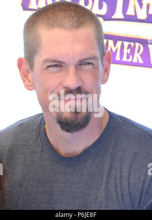 Los Angeles, USA. 30 Jun, 2018. Schauspieler Steve Howey besucht die Weltpremiere von Columbia Pictures und Sony Pictures Animation' Hotel Transylvania 3: Sommer Urlaub" am 30. Juni 2018 im Regency Dorf Theater in Los Angeles, Kalifornien. Foto von Barry King/Alamy leben Nachrichten Stockfoto