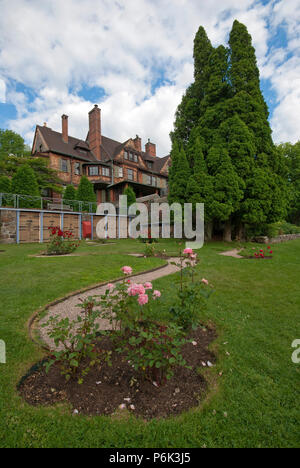 Naumkeag Country House in Shingle style (vom Architekten Stanford White), Stockbridge, Berkshire County, Massachusetts, USA Stockfoto