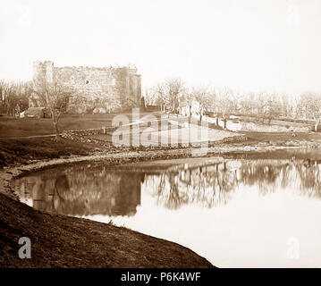 Dunstaffnage Castle, Schottland, Viktorianischen Periode Stockfoto