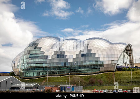 Sage Gateshead aus Newcastle upon Tyne, Tyne and Wear, England, Großbritannien Stockfoto