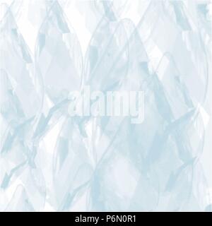 Hellblau aquarell Crystal diamond Hintergrundmuster, Vector Illustration Stock Vektor