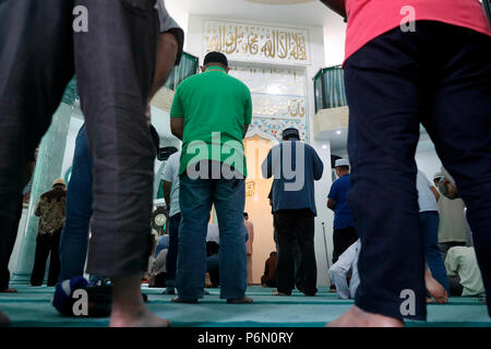 Masjid Al Rahim Moschee. Der freitag Gebet. Ho Chi Minh City. Vietnam. Stockfoto