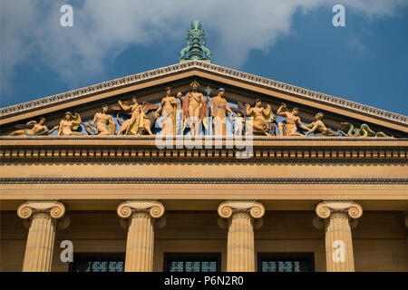 Philadelphia Museum der Kunst PA Stockfoto