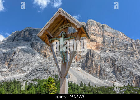 Sasso di Santa Croce, Badia, Südtirol, Dolomiten, Italien, Europa Stockfoto