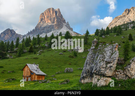 Passo di Giau, Veneto, Dolomiten, Italien, Europa Stockfoto