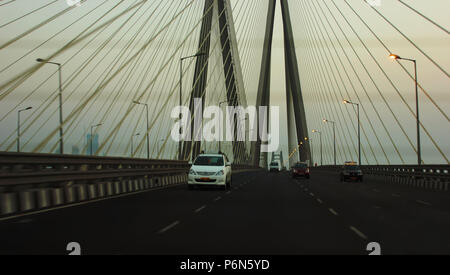 Bandra Worli Sealink Stockfoto