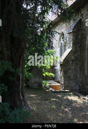 Gräber, Burham St Marys, Kent Stockfoto