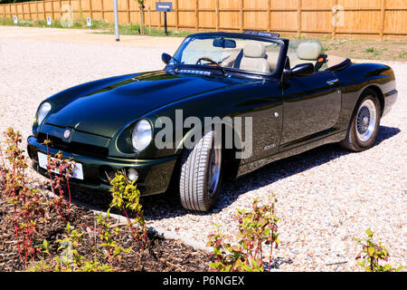 MG Rover RV8-Sportwagen. Stockfoto