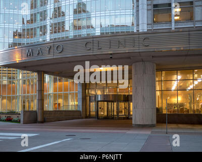 Mayo Clinic, Rochester, Minnesota. Stockfoto